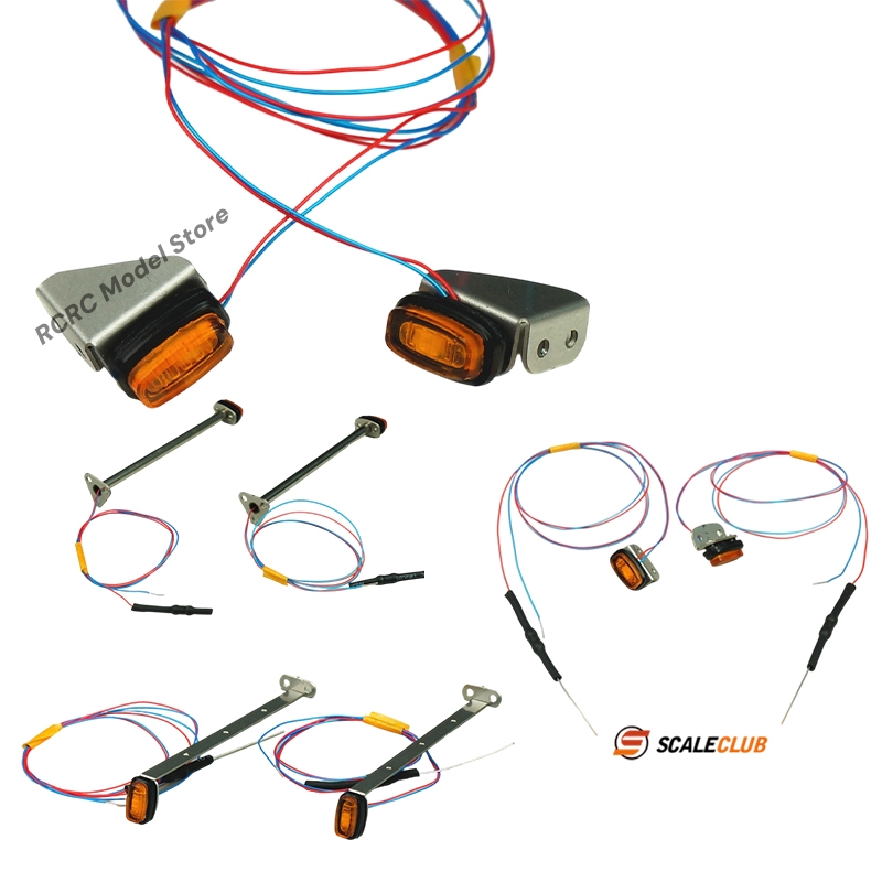 Rc Hobby Toucan - ไฟมาร์คเกอร์และไฟตำแหน่ง LED สำหรับรถโมเดล 1/14 พร้อมขายึด สำหรับรถบรรทุก