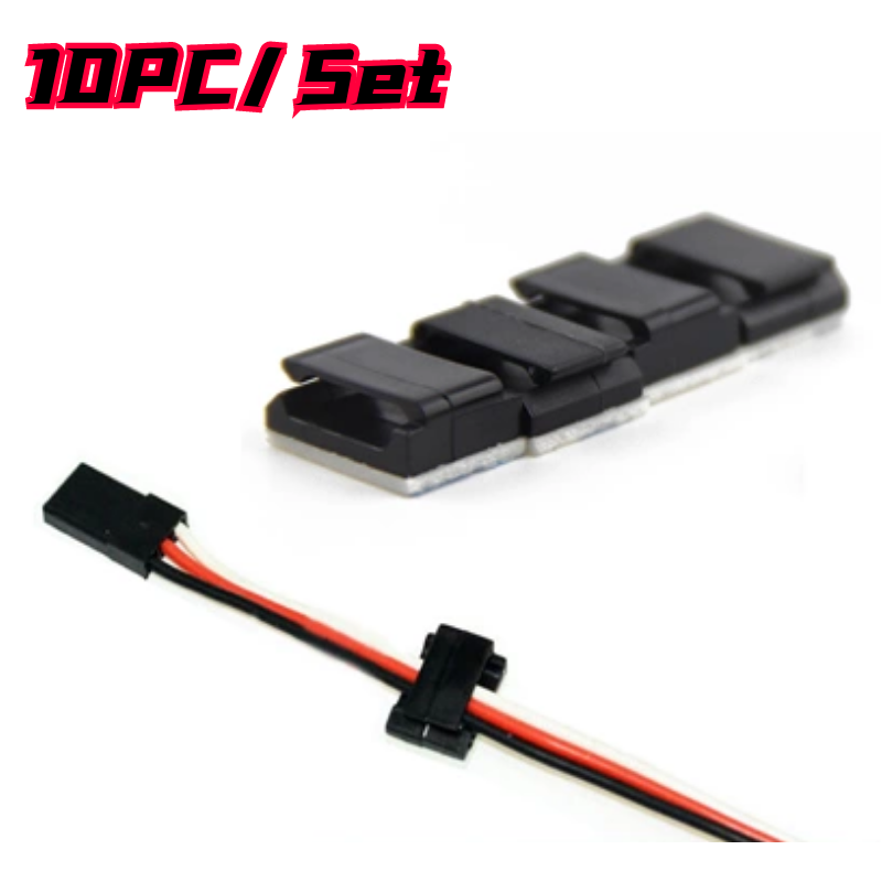 Rc Hobby Grade Truck - 10ชิ้น/เซ็ต RC Cable Manager เชื่อมต่อ ESC