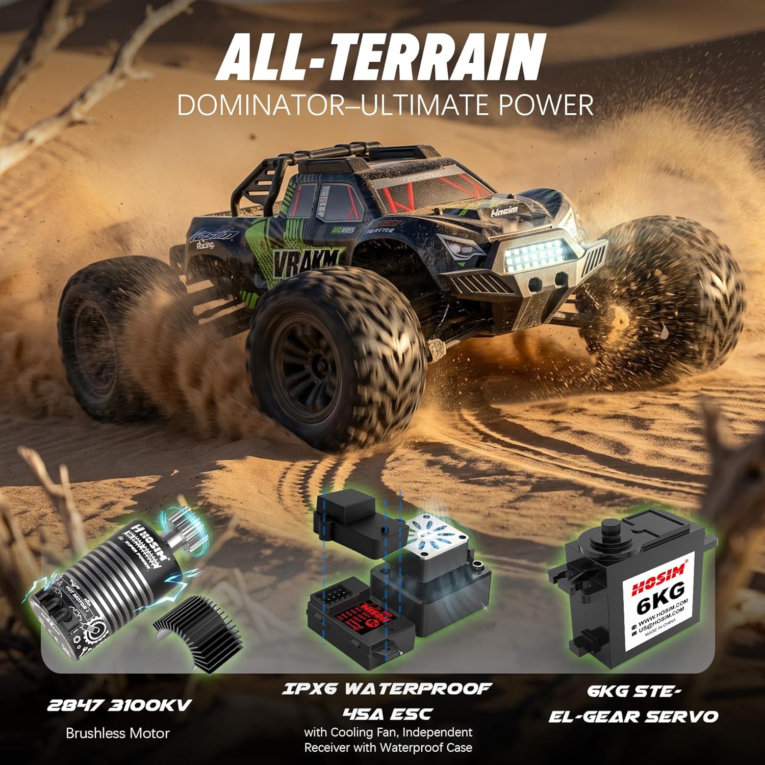 รถ RC แบบไม่มีแปรงถ่านสำหรับผู - Rc Hobby Grade Truck บทวิจารณ์และราคา