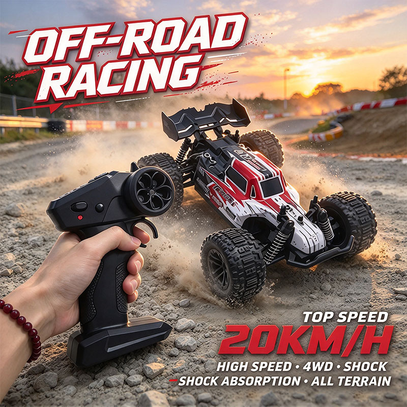 รถบังคับวิทยุรุ่นใหม่ ความเร็ว - Rc Hobby Grade Monster Truck บทวิจารณ์และราคา
