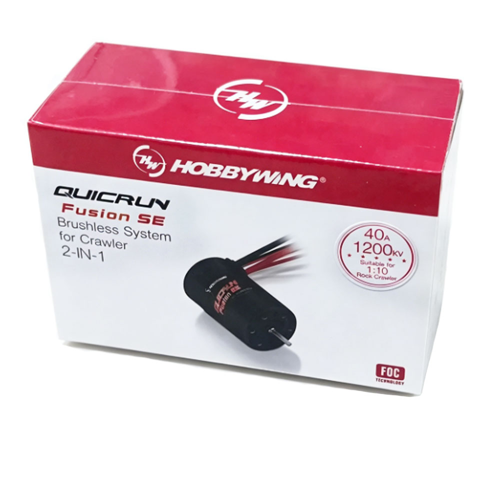 Hobbywing QuicRun Fusion SE 2- - Rc Hobby Motor บทวิจารณ์และราคา