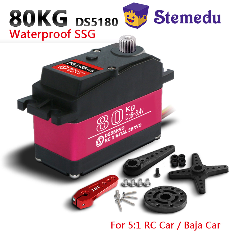 Dsservo กันน้ํา DS5180 80KG แร - Rc Hobby Shops บทวิจารณ์และราคา