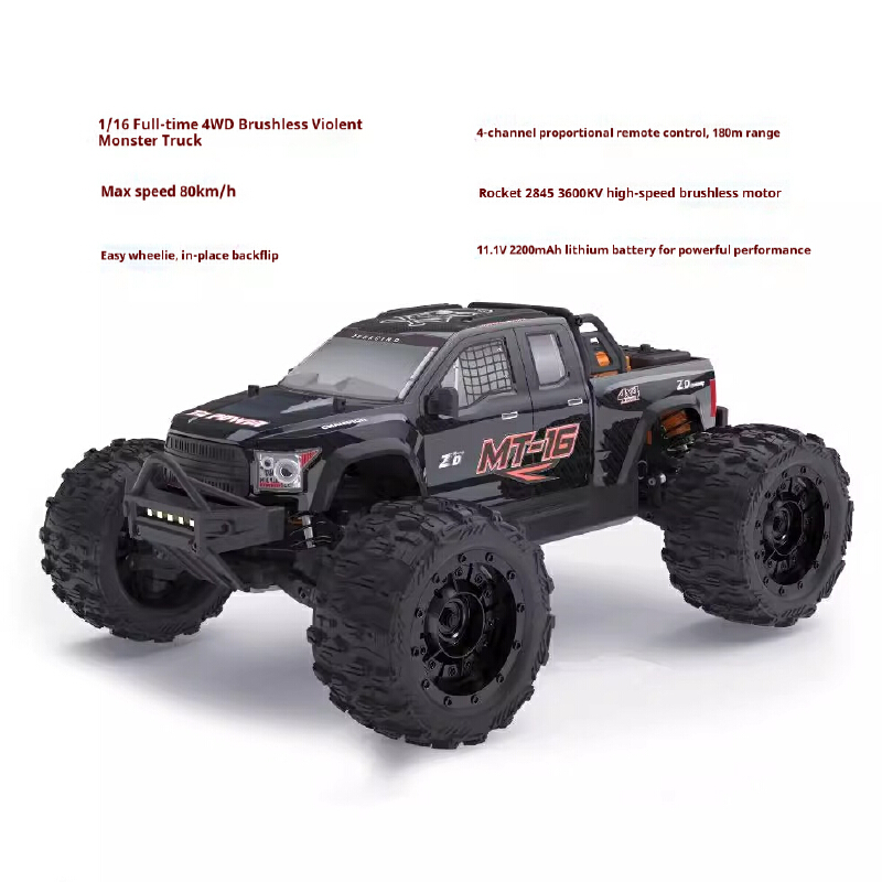 ZD MT16 รถบรรทุกมอนสเตอร์ RC แ - Rc Hobby Grade Monster Truck บทวิจารณ์และราคา